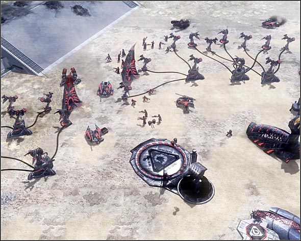 Defending your base is your first objective. - The Doctor Vanishes - Act 2 - Command & Conquer 3: Kanes Wrath - Game Guide and Walkthrough