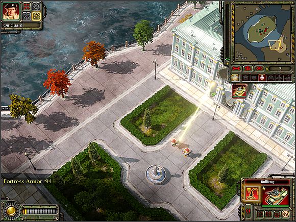 Command Natasha to shoot all Empire soldiers attacking hermitage - Soviets - Leningrad - part 2 - Soviets - Command & Conquer: Red Alert 3 - Game Guide and Walkthrough