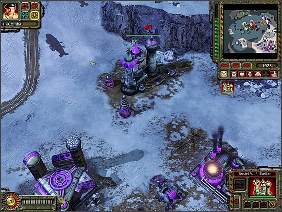 Bunker taps is one of the most important buildings in his base. - Soviets - Von Esling Airbase - part 2 - Soviets - Command & Conquer: Red Alert 3 - Game Guide and Walkthrough