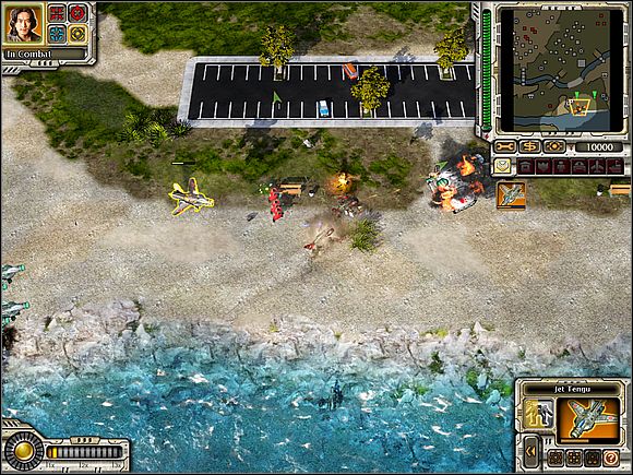 When MCV arrives on the land, unpack it - Empire of The Rising Sun - Stalingrad - part 1 - Empire of The Rising Sun - Command & Conquer: Red Alert 3 - Game Guide and Walkthrough