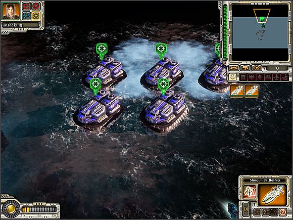 They will have units to practice, because the next MCVs will come both from the north, and from the east - Empire of The Rising Sun - Pacific Ocean - part 1 - Empire of The Rising Sun - Command & Conquer: Red Alert 3 - Game Guide and Walkthrough