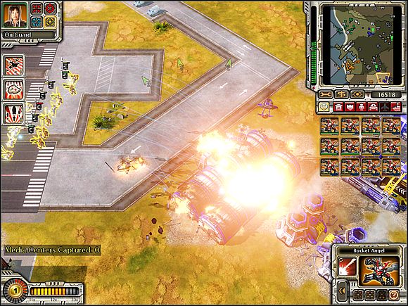 Following the destruction of buildings hunt enemy units - Empire of The Rising Sun - Santa Monica - Empire of The Rising Sun - Command & Conquer: Red Alert 3 - Game Guide and Walkthrough