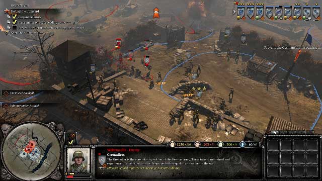 The Germans will conduct a heavy onslaught - Mission 02 - Scorched Earth - The Campaign Mode - Company of Heroes 2 - Game Guide and Walkthrough
