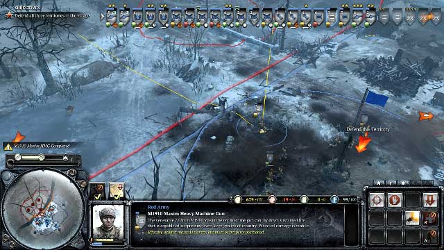 Unmanned heavy equipment should be immediately seized by conscripts. - Mission 03 - Support Is On The Way - The Campaign Mode - Company of Heroes 2 - Game Guide and Walkthrough