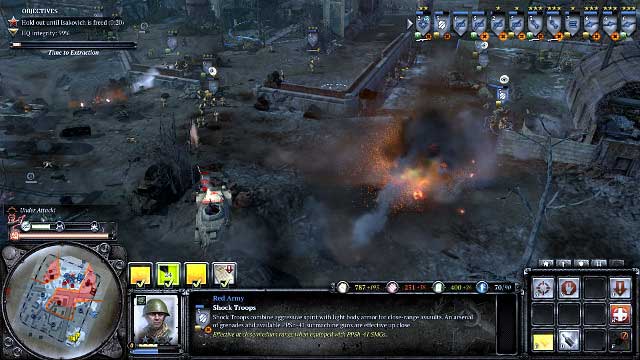 The attacks will be coming from all sides - Mission 06 - Stalingrad Aftermath - The Campaign Mode - Company of Heroes 2 - Game Guide and Walkthrough