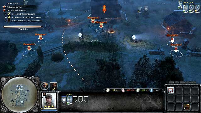 After you secure the area, do not send Ania to the informer - Mission 11 - Behind Enemy Lines - The Campaign Mode - Company of Heroes 2 - Game Guide and Walkthrough