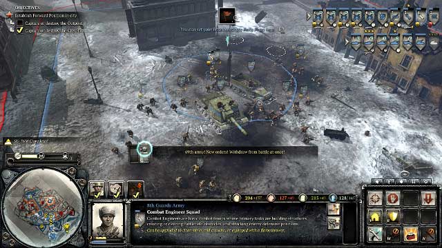 Kolpaczki's army will be moved back - Mission 12 - Poznan Citadel - The Campaign Mode - Company of Heroes 2 - Game Guide and Walkthrough