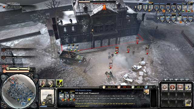 Dispatch your M5 to destroy the last howitzer - Mission 12 - Poznan Citadel - The Campaign Mode - Company of Heroes 2 - Game Guide and Walkthrough