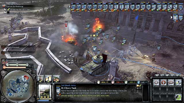 The last line of defense is constituted by two Tigers - Mission 14 - Reichstag - The Campaign Mode - Company of Heroes 2 - Game Guide and Walkthrough