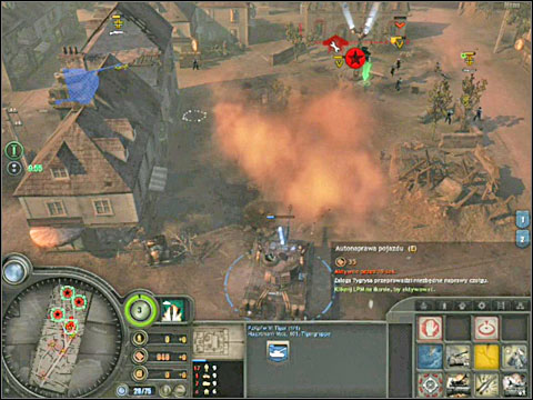 The British have came up with an idea of blocking the streets with some more 17-pounds anti-tank cannons, placing them in between the buildings - Campaign