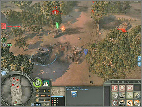 Don't forget to improve your Tiger with the experience points you gain during the battle - Campaign