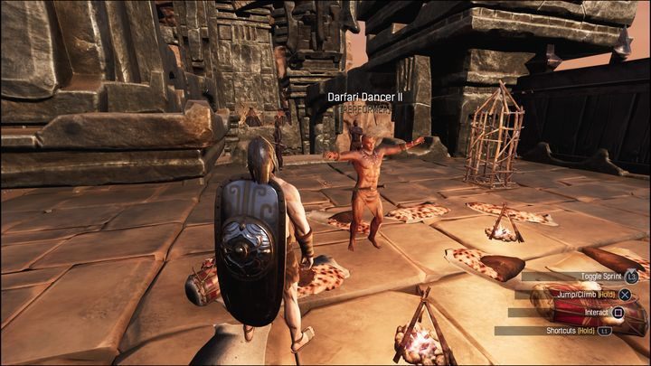 You should easily recognize a dancer when entering an enemy camp - Conan Exiles: Dancers - what is their purpose? - FAQ - Conan Exiles Guide