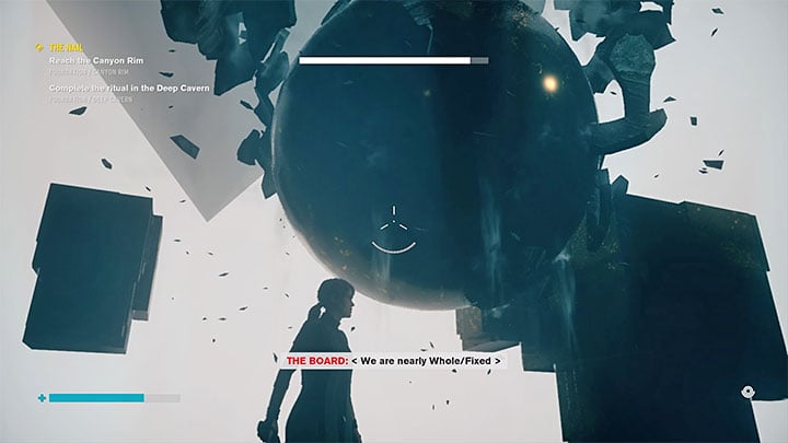 The main problem is that after a while, the globe reverts to its original state - crystals and damaged fragments appear again - Control: The Nail, Canyon Rim and Research Site Gamma - walkthrough - Walkthrough - Control Guide