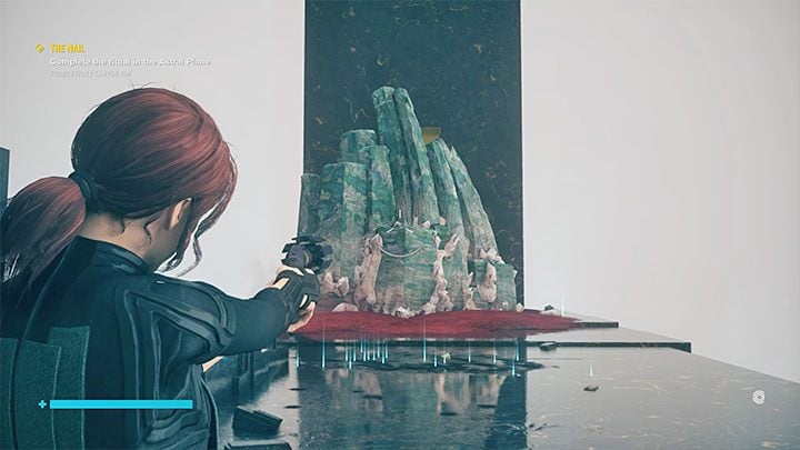 Once you start exploring the left path, be ready for combat - on most of the large platforms, youll encounter opponents - Control: The Nail, Canyon Rim and Research Site Gamma - walkthrough - Walkthrough - Control Guide