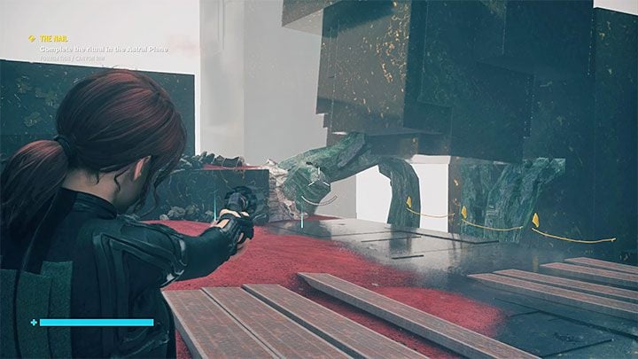 The best thing to do now is to use fast travel and return to the Astral Collision control point - the first one encountered after entering this location - Control: The Nail, Canyon Rim and Research Site Gamma - walkthrough - Walkthrough - Control Guide