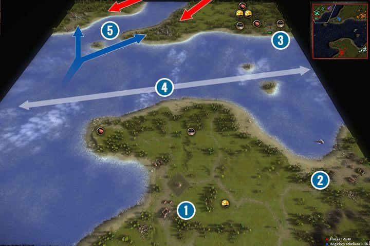 A rather requiring mission in which you will have to take care of active defense, patrolling the sea and preparing an army to repel the English forces - The Struggle on La Manche | Dawn of the French Fleet Campaign - Dawn of the French Fleet Campaign - Cossacks 3 Game Guide
