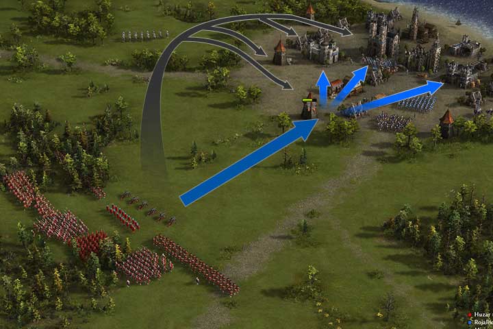 Bombard first, then attack with infantry. - Creation of New Pattern Army | Roundheads versus Cavaliers Campaign - Roundheads versus Cavaliers Campaign - Cossacks 3 Game Guide