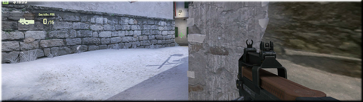 Proceed forward from the spawn area to find a small wall that is also a vantage point for the pathway often used by your enemies - Mission 1 Austria - Missions - CS GO Game Guide