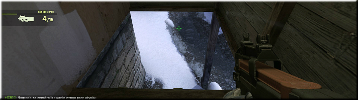 Make sure to check the small hut next to the spawn area, as there is a ladder inside that can be used by your opponents to get access to the bombsite without being noticed - Mission 1 Austria - Missions - CS GO Game Guide