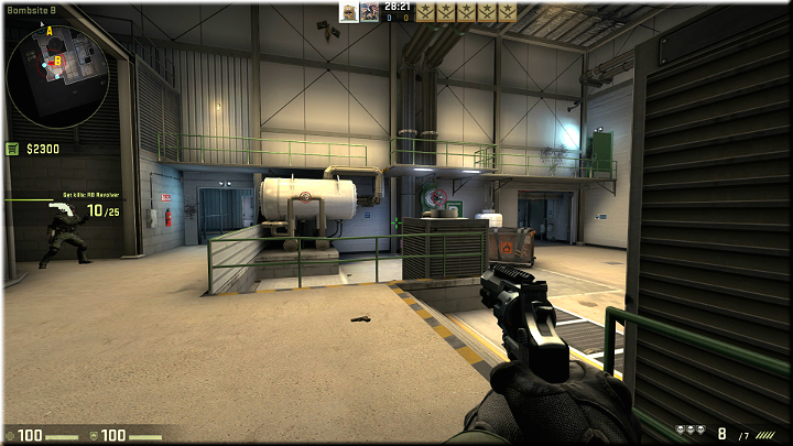 A very good spot, from which you can cover the majority of the map - Mission 15 - Lite - My Kind of Holiday - Missions - CS GO Game Guide