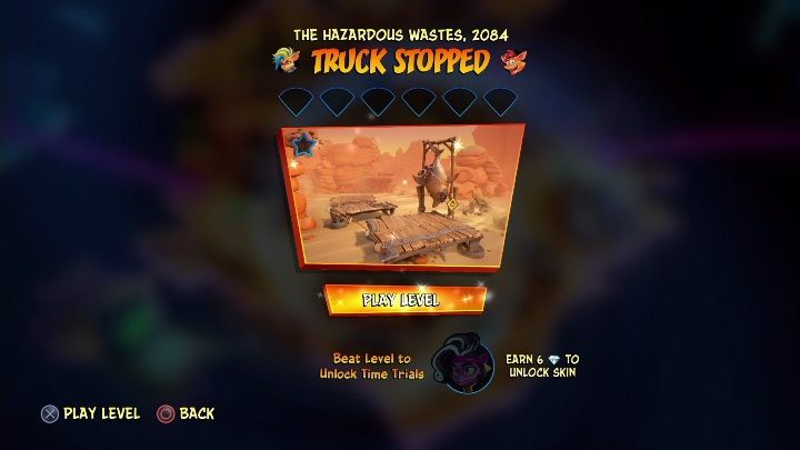 In order to unlock the Truck Stopped map, you must complete Hook, Line, and Sinker - Crash 4: Truck Stopped walkthrough - The Hazardous Wasted, 2084 - Crash 4 Guide, Walkthrough
