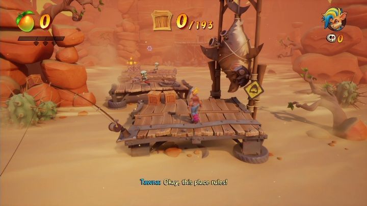 You can get 193 crates on the Truck Stopped map - Crash 4: Truck Stopped walkthrough - The Hazardous Wasted, 2084 - Crash 4 Guide, Walkthrough