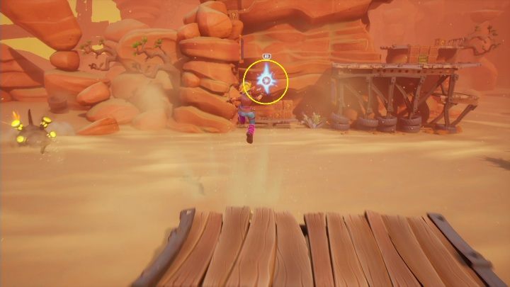 Use the hook to get to the other side - Crash 4: Truck Stopped walkthrough - The Hazardous Wasted, 2084 - Crash 4 Guide, Walkthrough