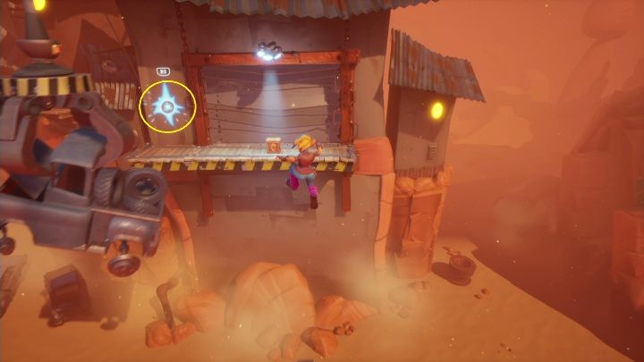 Again, you have to use the hook to get to the other side of the map - Crash 4: Truck Stopped walkthrough - The Hazardous Wasted, 2084 - Crash 4 Guide, Walkthrough