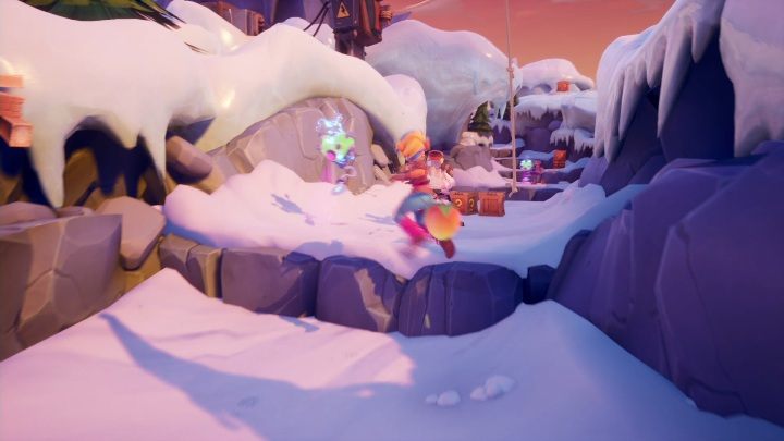 Let's start with the fact that on this level you play a different character than usual - Crash 4: Building Bridges walkthrough - The 11th Dimension - Crash 4 Guide, Walkthrough