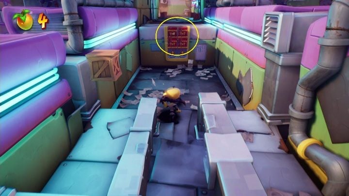 You need to make friends with your weapon from the beginning, it's going to be essential at this stage - Crash 4: The Crate Escape walkthrough - The Sn@xx Dimension, 3023 - Crash 4 Guide, Walkthrough