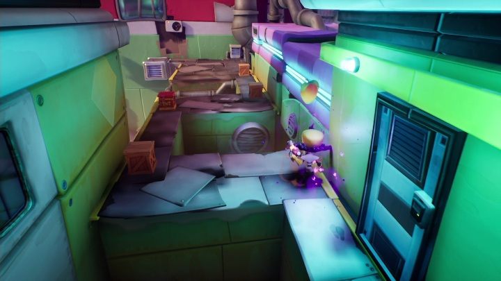 Going further you will find a small path - Crash 4: The Crate Escape walkthrough - The Sn@xx Dimension, 3023 - Crash 4 Guide, Walkthrough
