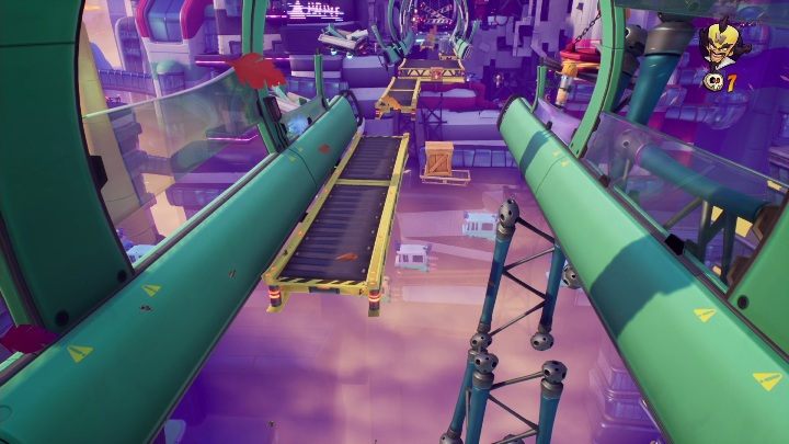 These huge stairs are not going to lead you to anything nice - Crash 4: The Crate Escape walkthrough - The Sn@xx Dimension, 3023 - Crash 4 Guide, Walkthrough