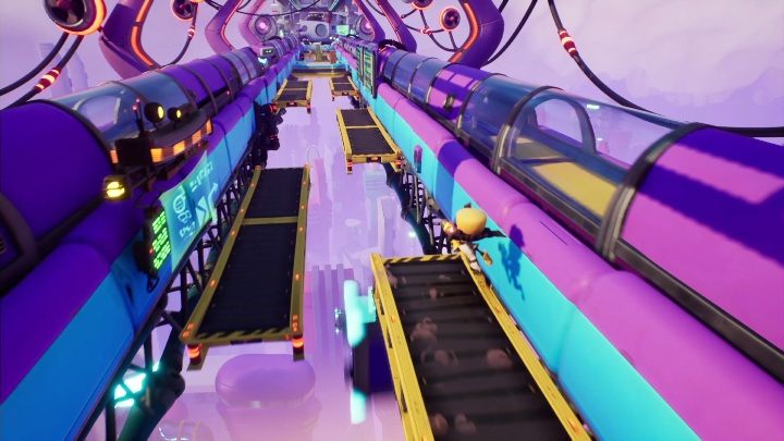 It's time for a crazy run on the falling platforms - Crash 4: The Crate Escape walkthrough - The Sn@xx Dimension, 3023 - Crash 4 Guide, Walkthrough