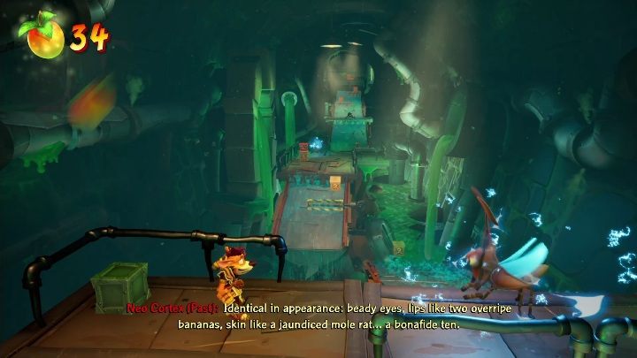 You'll see new opponents at the beginning - Crash 4: Nitro Processing walkthrough - Cortex Island - Crash 4 Guide, Walkthrough