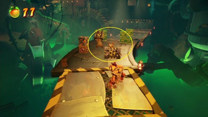 There will be rats with shields in your way - Crash 4: Nitro Processing walkthrough - Cortex Island - Crash 4 Guide, Walkthrough