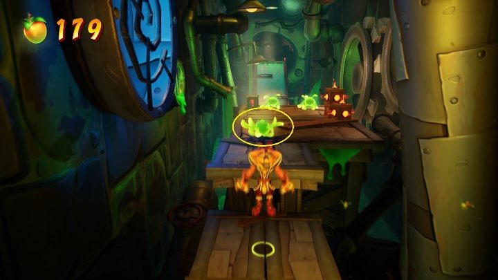 You will meet exploding opponents who will seek to deprive you of life at all costs - Crash 4: Nitro Processing walkthrough - Cortex Island - Crash 4 Guide, Walkthrough