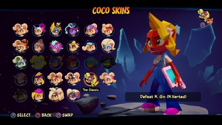 How to unlock: beat N - Crash 4: Coco skins - list, how to unlock? - Heroes skins - Crash 4 Guide, Walkthrough