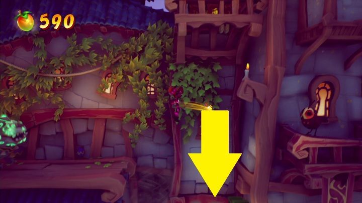 It's one of the most difficult gems you need to get in the game - Crash 4: All Hidden Gems - list, location - Secrets - Crash 4 Guide, Walkthrough