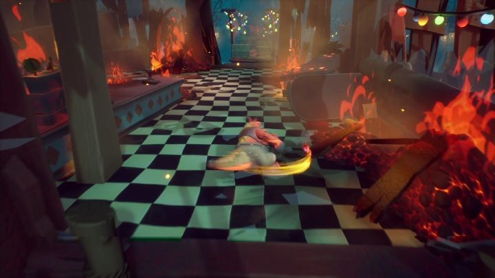 You'll find the hidden gem on the right as you walk through the burnt-out restaurant - Crash 4: All Hidden Gems - list, location - Secrets - Crash 4 Guide, Walkthrough