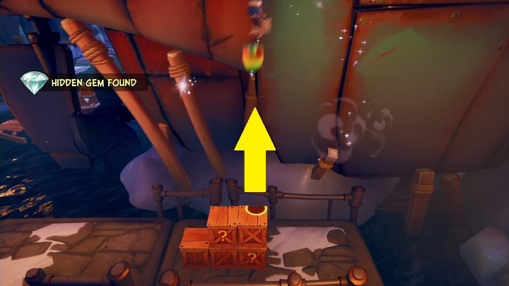 Jump on the boxes and jump as high as you can - Crash 4: All Hidden Gems - list, location - Secrets - Crash 4 Guide, Walkthrough