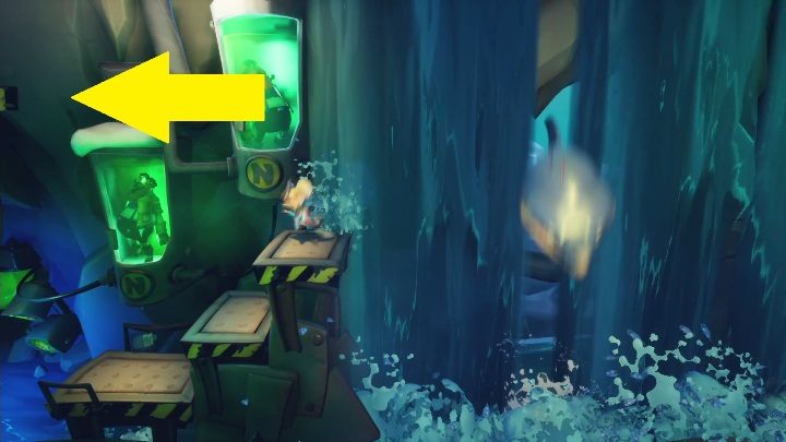 Right before the passage where you have to jump over the shark, turn left - Crash 4: All Hidden Gems - list, location - Secrets - Crash 4 Guide, Walkthrough