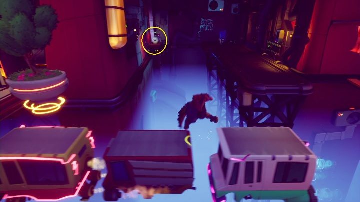 You can find this hidden gem right after the sequence in which you jump on cars - Crash 4: All Hidden Gems - list, location - Secrets - Crash 4 Guide, Walkthrough