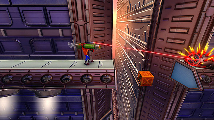 Explore now the area to the right of where you have started the secret location - Crash Bandicoot N. Sane Trilogy: Gone Tomorrow - Crash Bandicoot N. Sane Trilogy: Crash Bandicoot 3 - Future location - Crash Bandicoot N. Sane Trilogy Game Guide