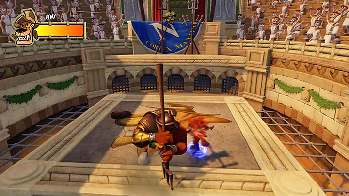 Right after the battle starts, you will have to escape from the bosss attacks - Crash Bandicoot N. Sane Trilogy: Tiny Trounced - Crash Bandicoot N. Sane Trilogy: Crash Bandicoot 3 Warped trophies - Crash Bandicoot N. Sane Trilogy Game Guide