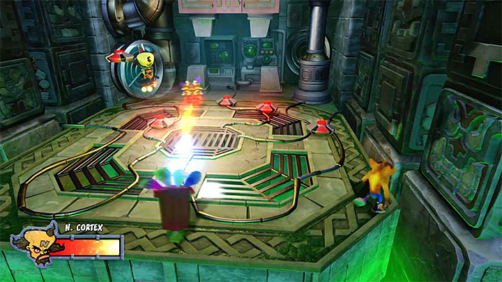 At the end of each phase of the fight, Cortex also tosses several mines that appear in random spots - Crash Bandicoot N. Sane Trilogy: Cortex N. Carcerated - Crash Bandicoot N. Sane Trilogy: Crash Bandicoot 3 Warped trophies - Crash Bandicoot N. Sane Trilogy Game Guide
