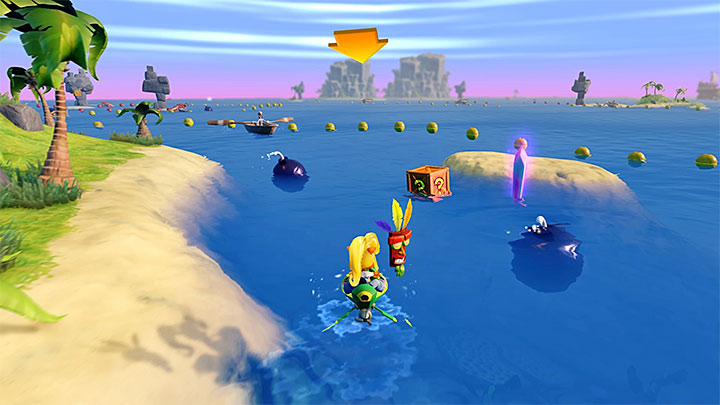 In the next part of this stage, you should watch out for a sailor with anchor again - Crash Bandicoot N. Sane Trilogy: Tell No Tales - Crash Bandicoot N. Sane Trilogy: Crash Bandicoot 3 - Egyptian location - Crash Bandicoot N. Sane Trilogy Game Guide