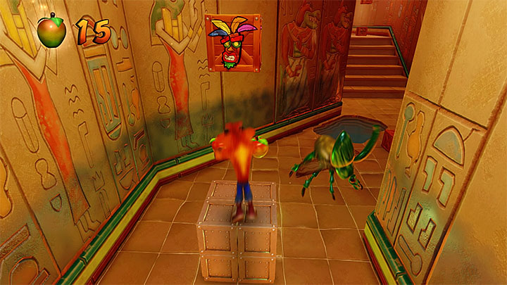 After you return to the main part of the tomb, move on - Crash Bandicoot N. Sane Trilogy: Tomb Wader - Crash Bandicoot N. Sane Trilogy: Crash Bandicoot 3 - Egyptian location - Crash Bandicoot N. Sane Trilogy Game Guide