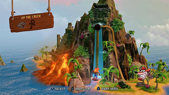 Display of Wumpa Island - Crash Bandicoot N. Sane Trilogy: Wumpa Island Description - Crash Bandicoot N. Sane Trilogy: Crash Bandicoot - Wumpa Island - Crash Bandicoot N. Sane Trilogy Game Guide