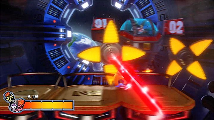 The battle against Nitrus Gin consists of three main phases - Crash Bandicoot N. Sane Trilogy: Mech Wrecked - Crash Bandicoot N. Sane Trilogy: Crash Bandicoot 2 Cortex Strikes Back - Crash Bandicoot N. Sane Trilogy Game Guide