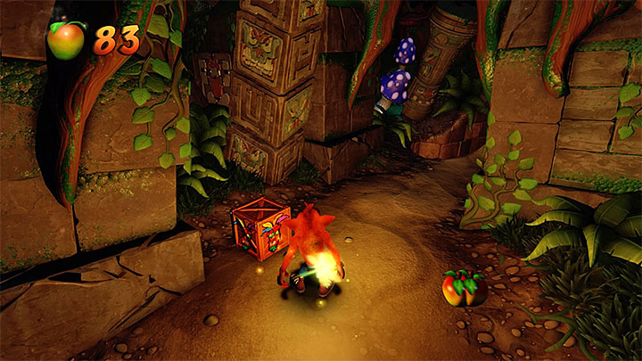 As it was mentioned above, in this level you must use encountered fireflies - Crash Bandicoot N. Sane Trilogy: Night Fight - Crash Bandicoot N. Sane Trilogy: Crash Bandicoot 2 - High-Tech Warp Room - Crash Bandicoot N. Sane Trilogy Game Guide